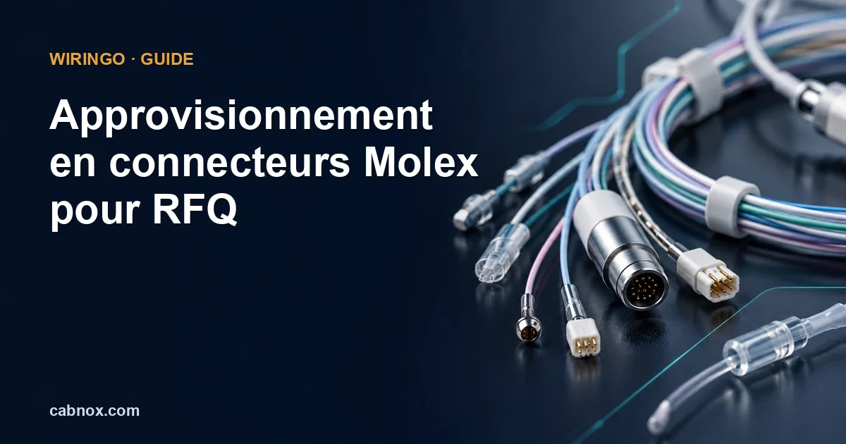 Approvisionnement en connecteurs Molex pour RFQ
