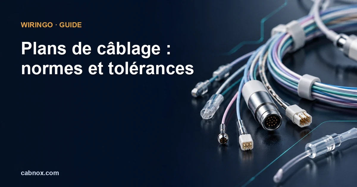 Plans de câblage : normes et tolérances