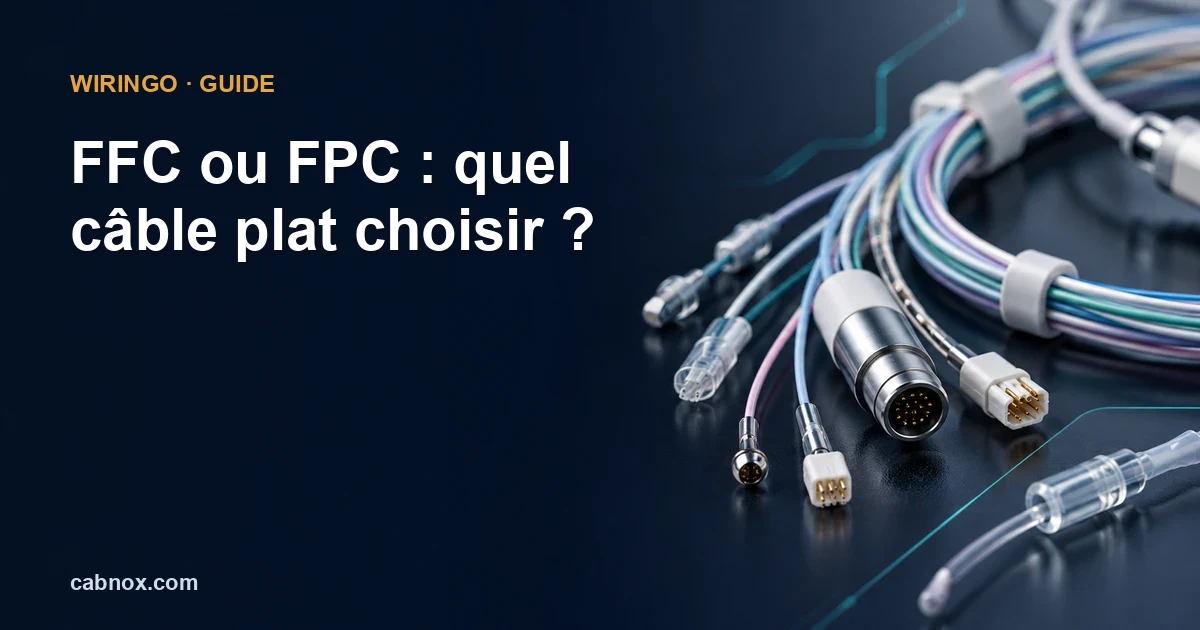 FFC ou FPC : quel câble plat choisir ?
