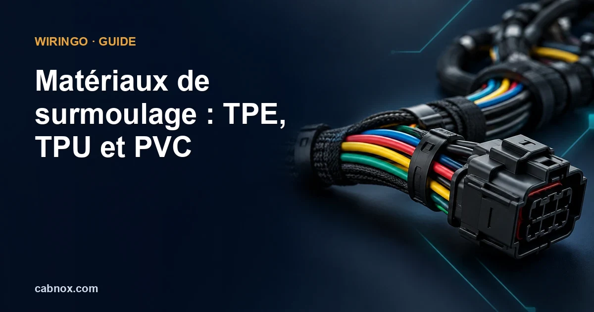 Matériaux de surmoulage : TPE, TPU et PVC