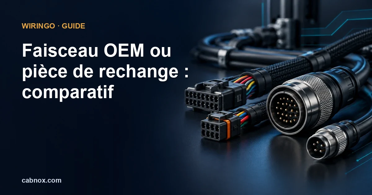 Faisceau OEM ou pièce de rechange : comparatif