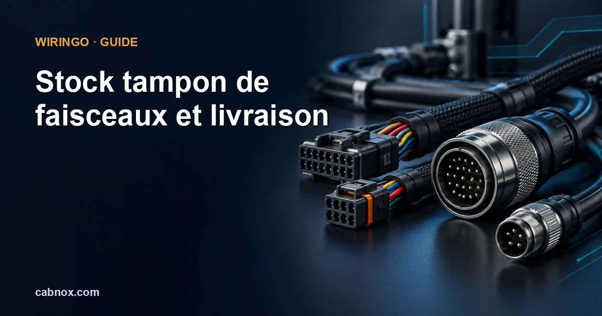 Stock tampon de faisceaux et livraison