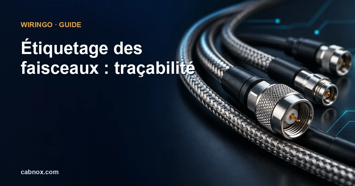 Étiquetage des faisceaux : traçabilité